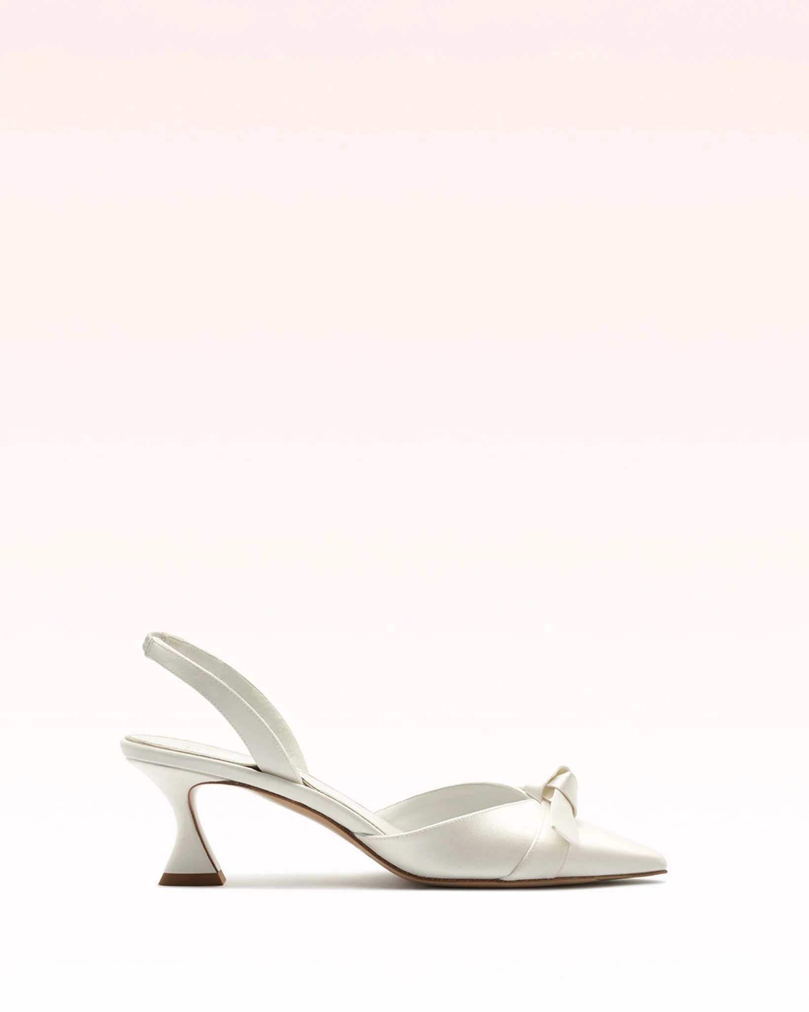 Clarita Bell Slingback 60 Bianco