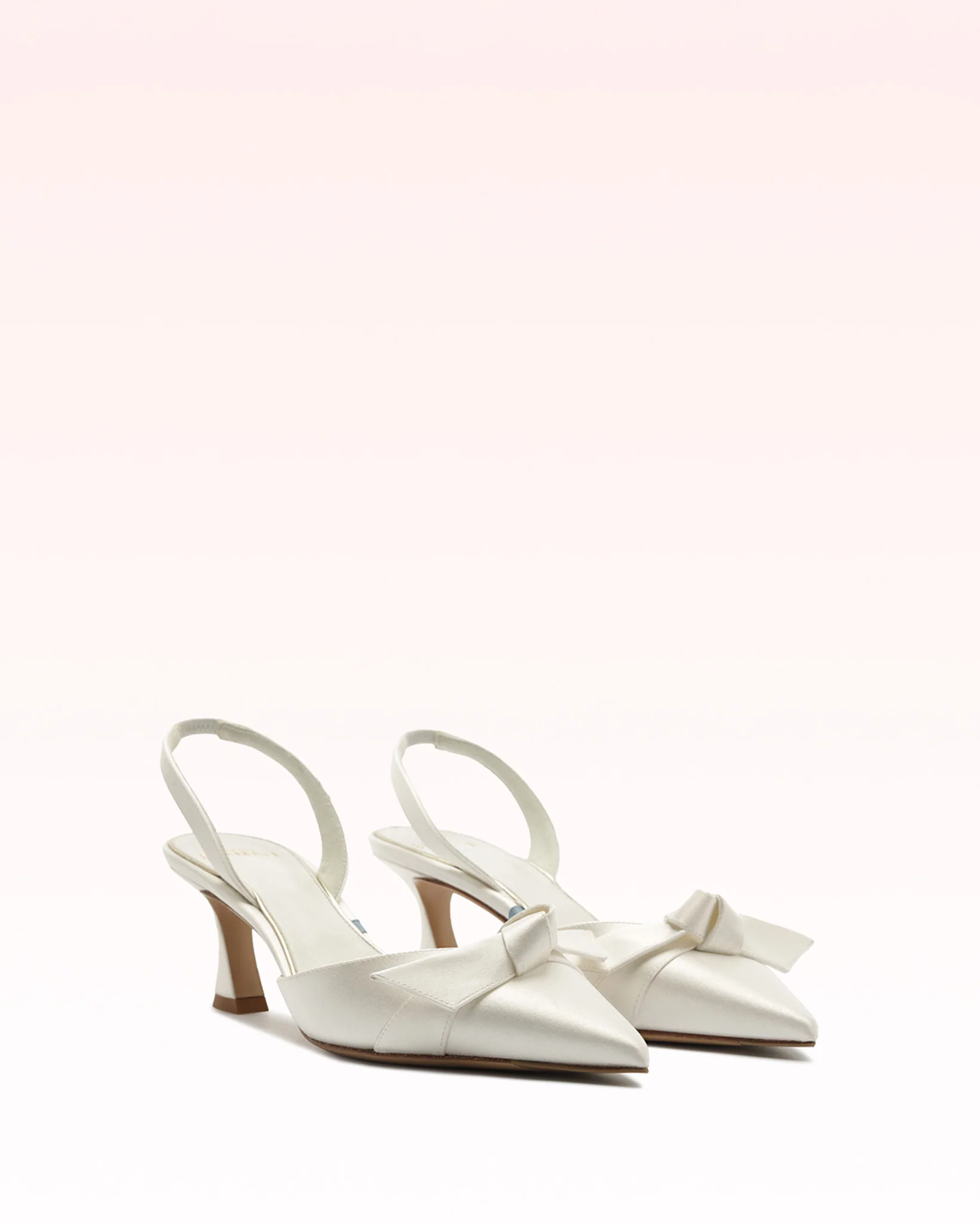 Clarita Bell Slingback 60 Bianco - Image 2