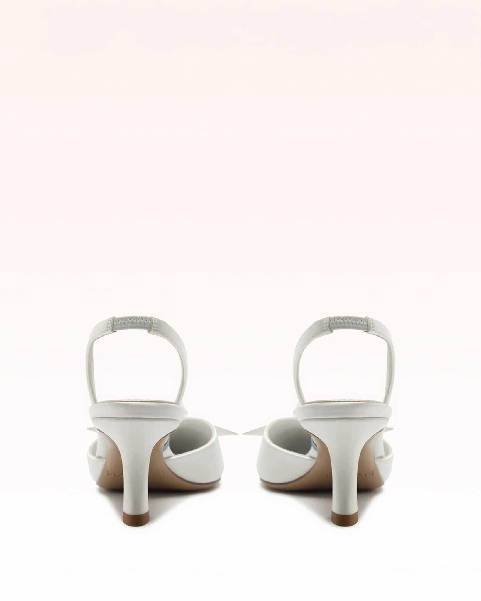 Clarita Bell Slingback 60 Bianco - Image 4