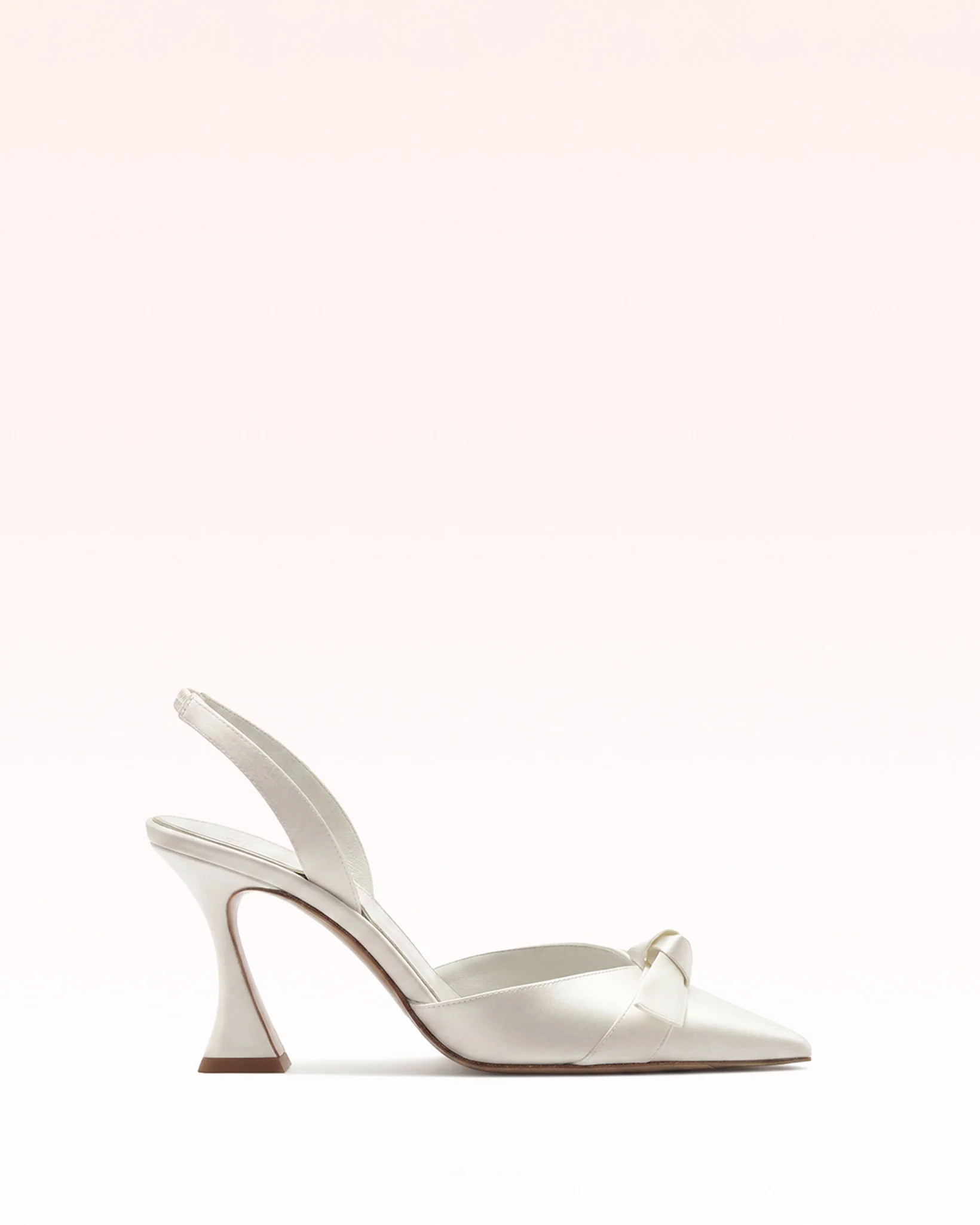 Clarita Bell Slingback 85 Bianco