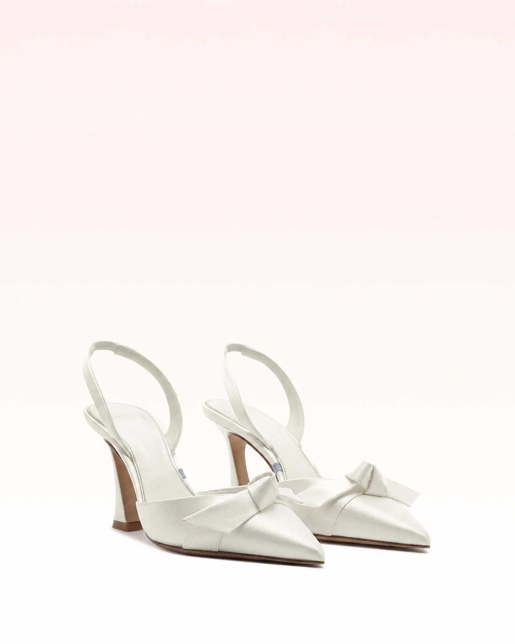 Clarita Bell Slingback 85 Bianco - Image 2