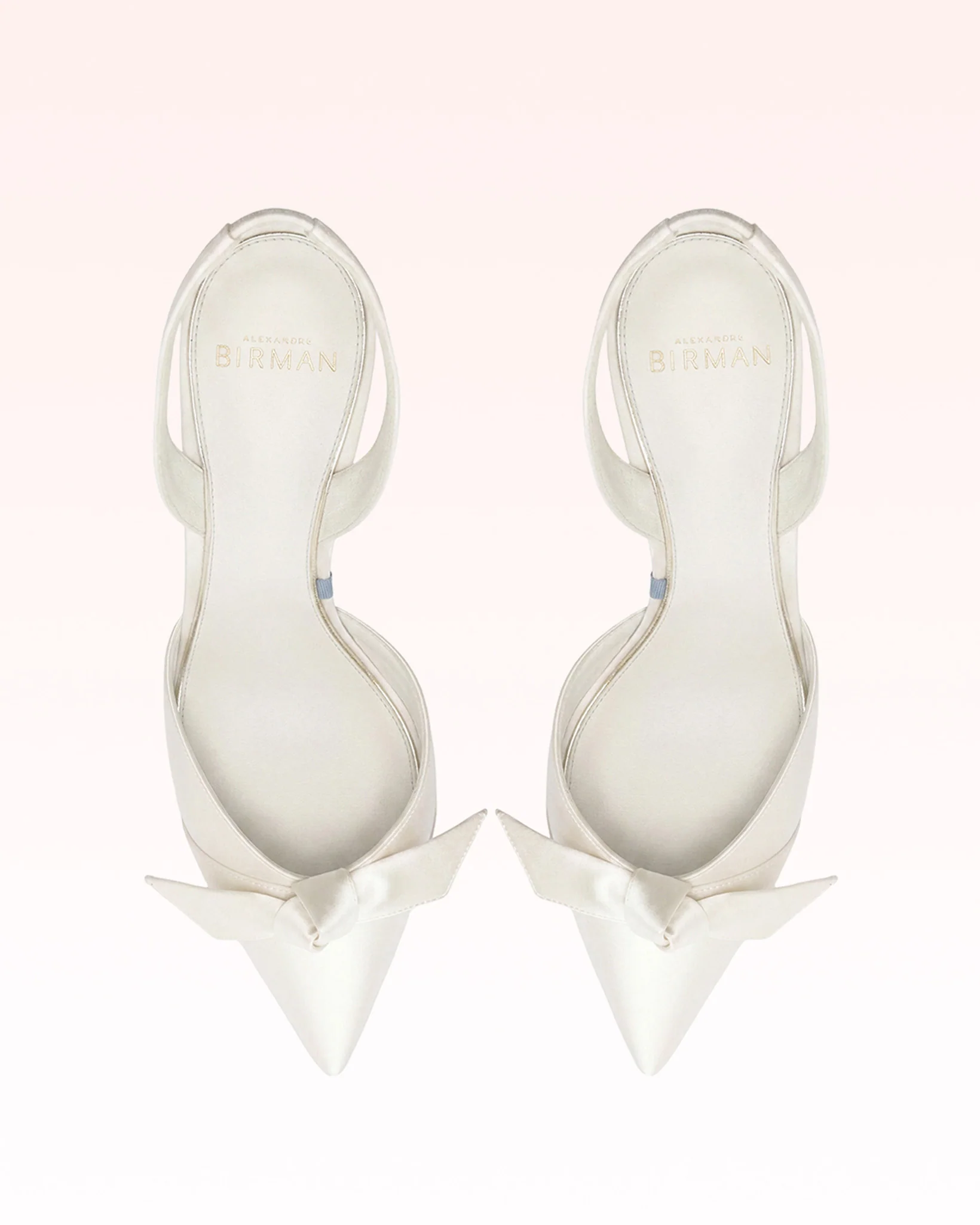 Clarita Bell Slingback 85 Bianco - Image 4