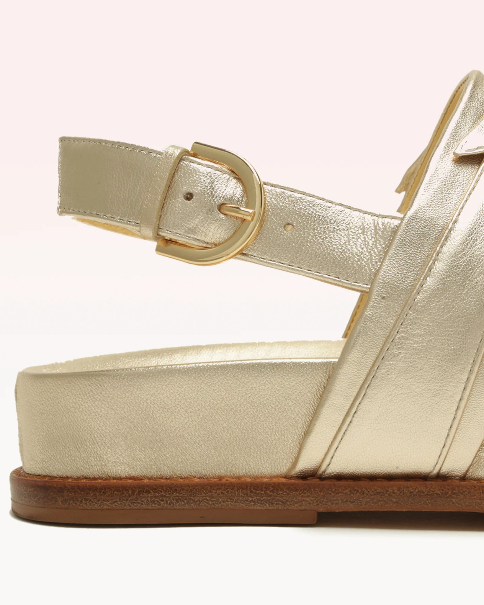 Clarita Sport Sandal Metallic Golden - Image 5
