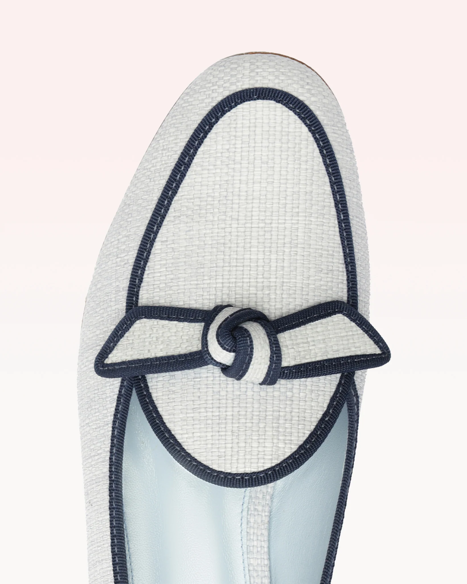 Grosgrain Raffia Loafer - Image 4