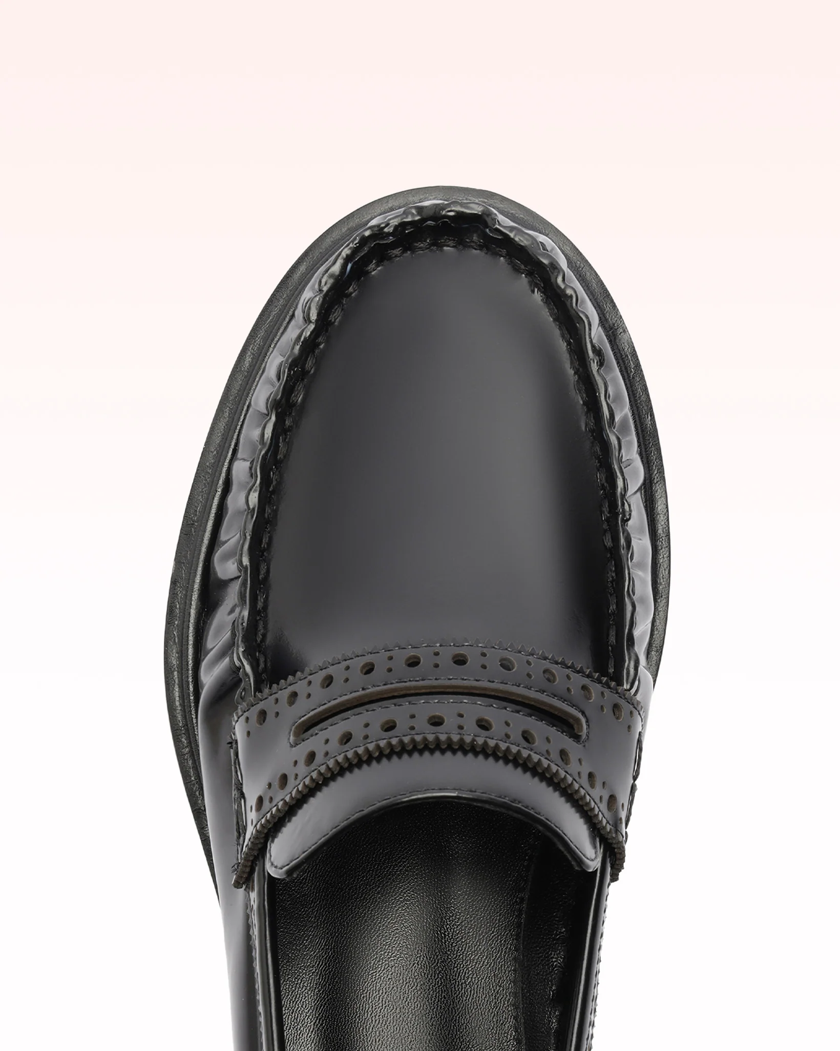 Soft Loafer Brogue Black - Image 5
