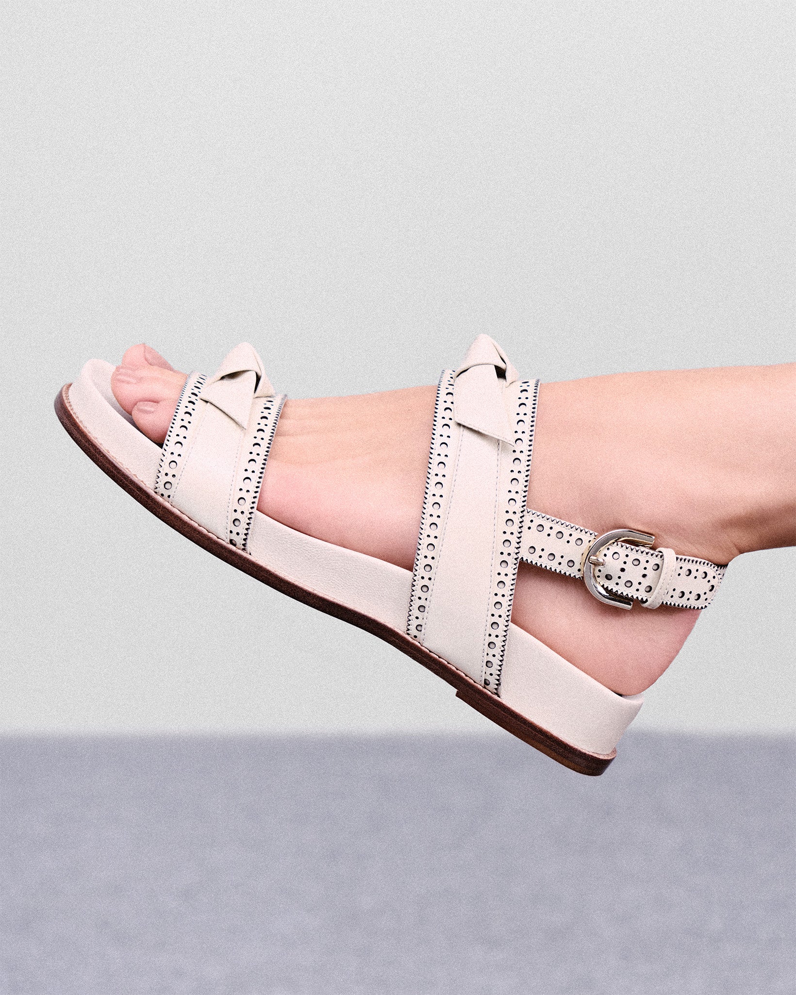 Sport Sandal Brogue Eggshell - Image 6