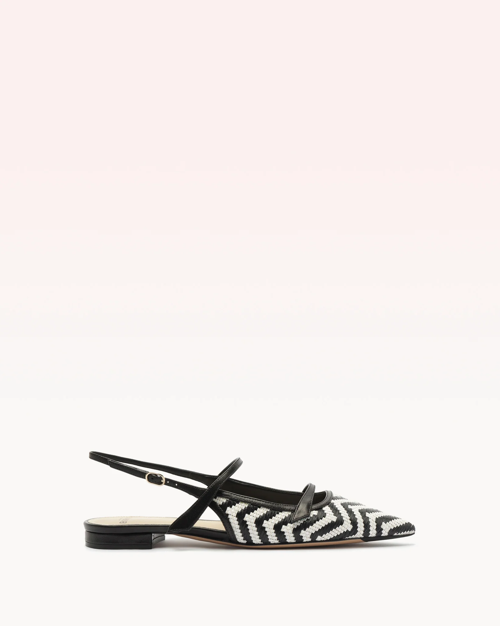 Tita Raffia Zig Flat Black